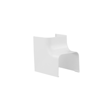 nedco 66602100 binnenbocht wit 90 x 65 mm