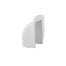 nedco 66602500 muurafdekkap wit 90 x 65 mm