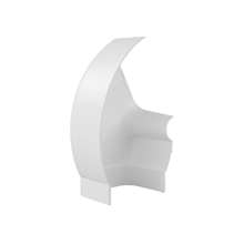 nedco 66602400 platte flexbocht wit 90 x 65mm