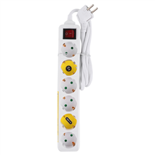 qlink 5520282 tafelcontactd 6v + schakelaar 1,5m