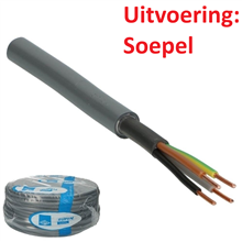 cp BLISE100404 inst.kabel XMVK 4x1,5mm² grijs 25m