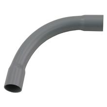 dijka 20036046 pvc bocht slagvast 19mm grijs 3/4