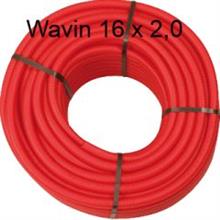 wv 4361216075 water slang mantel rood 75m 16 x 2