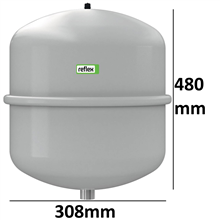 reflex 8206601 vat 25 ltr 1,0 bar