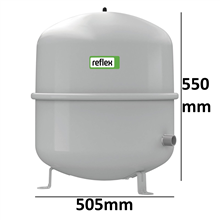 reflex 8210210 vat 80 ltr 0,5 bar