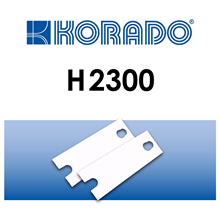 korado set zijplaat links/rechts h2300 type 20