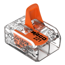 wago 221412 verbind.klem 2v per doos van 100 stuks
