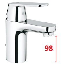 grohe 2339700e eurosmart cosmo hoge wast.kr+kettin