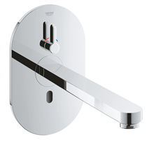 grohe 36376000 infr. wandkr. 230v + mengknop 23cm