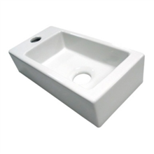 adw 3801641 fontein mini gat links 36x18cm wit