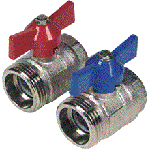 henco ufhbm0606vn kogelkr.set composietverd. 1"x 1"