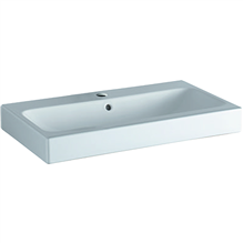 geberit 124075000 wastafel 345 ICON 75x49cm wit