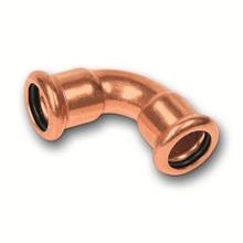 sanha 16002A42 koper pres water 90° bocht 42