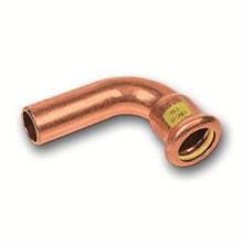 sanha 110001A22 koper pres gas 90° spiebocht 22x22
