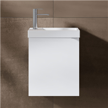 porto F014002DP0 fonteinkast 1deur 45x40xd23 wit