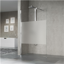 novellini H90-1B inloopdouche mat.chr 195x 87-88m