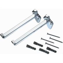 ram. 8210 planchetdragers per paar chroom