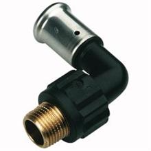 henco water pres knie buitendraad 3/4 x 26