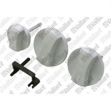 vaillant 114288 3 knoppen grijs