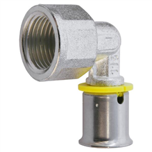 wavin 4371632441 gas pres knie binnendraad 1 x 32