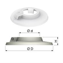 flamco 12106 rozet rkw 2 - 60 wit