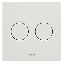 wisa 8050419601 luga pneumatisch spoeltoets wit