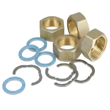 dyn 100587 wartelset per stuk 5/4 tbv rvs duo DN25