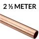 rb 10102 lengte 2 1/2m koper buis 15 ø