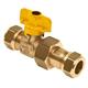bonfix 50815 gaskraan knel/knel 22 x 22