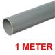 wv 1010003001 lengte 1m pvc grijs 32