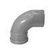 wv 1111116009 pvc manchet bocht 90° mof spie 160