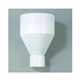 dijka 20034429 verloop/trechter 100x40mm exc wit