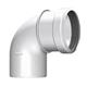 bm 400453992 rookgas bocht 90° wit 80ø