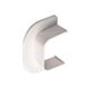 canalit 941365 plafond/wandeindstuk wit 90 x 65 mm