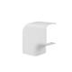 nedco 66602300 platte bocht wit 90 x 65 mm