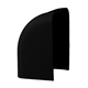 nedco 66602701 eindkap zwart 90 x 65 mm