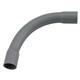 dijka 20036046 pvc bocht slagvast 19mm grijs 3/4