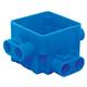 abb centraaldoos 55mm - 4x16mm hoog / 4x16mm laag