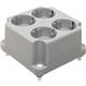 abb 7130260 haf3640w4 wcd 4-voudig tbv kabeldoos