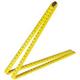 sieben 045490000 timmermansduimstok plastic 1 m