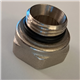 jaga 5090340 vernikkeld staartstuk+o-ring 1/2