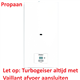 vaill. 0010024265 MAG115/1 Turbo badgeiser propaan