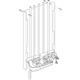 intergas 093157 frame hre 36/30 bovenaansl.
