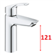grohe 2339530E eurosmart wastafelkr coldstart glad
