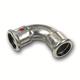 sanha 124002A108 cv staal pres bocht 90° 108x108