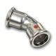 sanha 12404128 cv staal pres bocht 45° 28x28