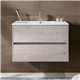 porto F014008DP4 Slim 80x36x52cmMeubel 2Lad Gr.Oak
