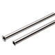 ram. 1200008 chroom buis 10ø met kraag 50cm