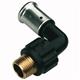 henco water pres knie buitendraad 3/4 x 26