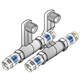 kekelit 730155DE2 wtr mess.steek radaans.20x1/2x25